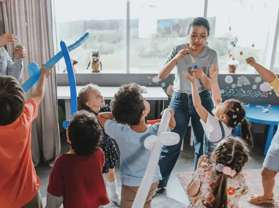 taller de globoflexia con niños